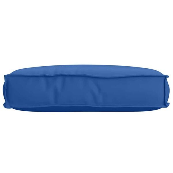 vidaXL Coussin Bleu royal 60 x 40 x 8 cm Tissu Oxford