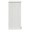 vidaXL Armoire de salle de bain avec porte VIGO Blanc et Blanc Antique
