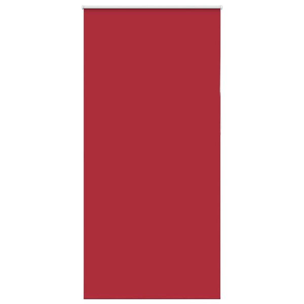 vidaXL Store enrouleur occultant rouge largeur du tissu 105,7 cm