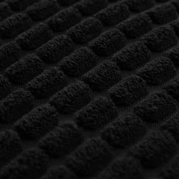 vidaXL Jeu de coussin lot de 2 Velours 40 x 60 cm Noir