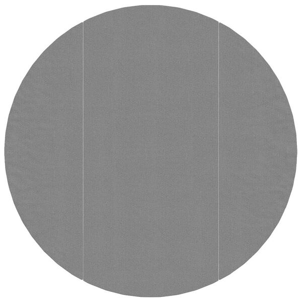 vidaXL B&acirc;che de piscine gris clair &Oslash;306 cm g&eacute;otextile polyester