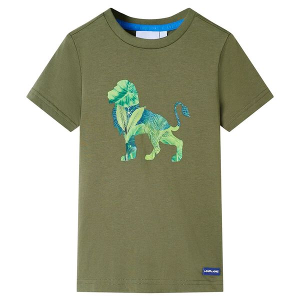 T-shirt pour enfants kaki 116