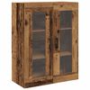 vidaXL Haut Armoire 2 pcs Bois ancien Bois d'ing&eacute;nierie