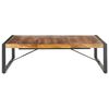 vidaXL Table basse 140x140x40 cm Bois solide