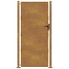 vidaXL Portail de jardin 100x200 cm en acier Corten