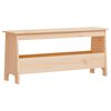 vidaXL Banc d'entr&eacute;e 100x28x45 cm Bois massif Pin