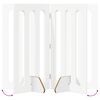 vidaXL Cl&ocirc;ture pliable pour animaux 2 pcs Blanc 100,5 x 38 x 90 cm