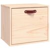vidaXL Armoire murale 40x30x35 cm Bois de pin massif