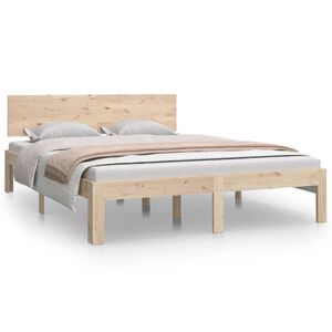 vidaXL Cadre de lit sans matelas 135x190 cm