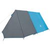 vidaXL Tente de camping 3 personnes bleu imperm&eacute;able