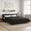 vidaXL Duvet complet toute l'ann&eacute;e Anthracite 200 x 200 cm Microfibre