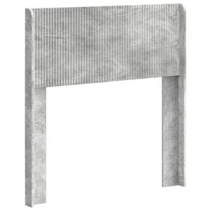 vidaXL T&ecirc;te de lit Gris b&eacute;ton PB