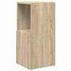 vidaXL Meuble d'angle Ch&ecirc;ne Sonoma 30,5x30x65cm Bois d'ing&eacute;nierie