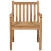 vidaXL Chaises de jardin lot de 2 et coussins noir Bois de teck massif