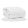 vidaXL Duvet d'&eacute;t&eacute; simple avec oreiller 2 pi&egrave;ces Blanc Microfibre