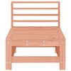 vidaXL Canapés centraux de jardin 2 pcs bois massif douglas