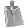 vidaXL T&ecirc;te de pelle Argent 45 x 38 cm Aluminium