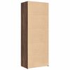 vidaXL Buffet haut ch&ecirc;ne marron 70x42,5x185 cm bois d'ing&eacute;nierie