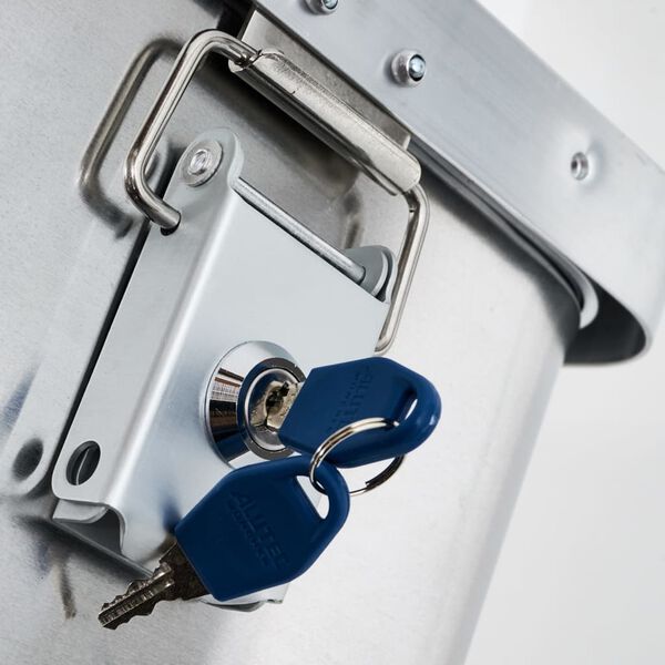 ALUTEC Bo&icirc;te de rangement en aluminium CLASSIC 68 L