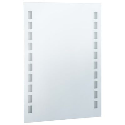 vidaXL Miroir mural à LED pour salle de bains 60x80 cm