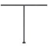 vidaXL Auvent manuel r&eacute;tractable sur pied 350x250 cm Anthracite