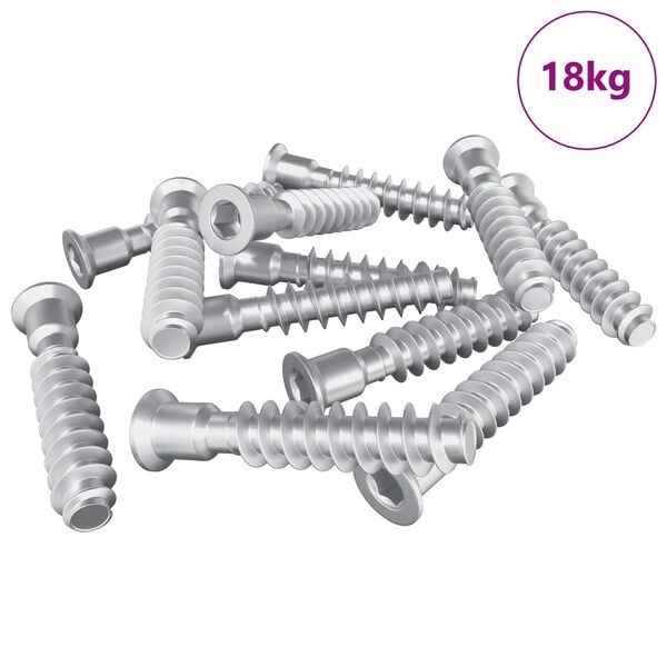 vidaXL Vis &agrave; t&ecirc;te cap 2900 pcs Argent&eacute; Acier