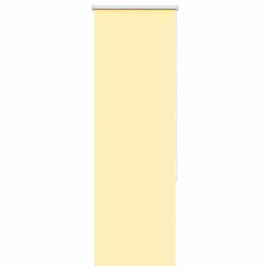 vidaXL Store enrouleur occultant jaune largeur du tissu 35,7 cm