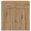 vidaXL Buffet Ch&ecirc;ne artisanal 78 x 38 x 80 cm Bois d'ing&eacute;nierie