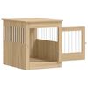 vidaXL Meuble de cage pour chiens ch&ecirc;ne sonoma 64,5x80x71 cm