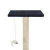 vidaXL Arbre &agrave; chat avec griffoirs en sisal 95 cm Bleu fonc&eacute;