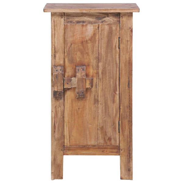 vidaXL Table de chevet 43x31x80 cm bois de r&eacute;cup&eacute;ration m&eacute;lang&eacute;