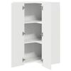vidaXL Armoire suspendue Blanc 57 x 57 x 100 cm Bois d'ing&eacute;nierie