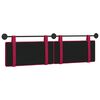 vidaXL T&ecirc;te de lit suspendue Bordeaux 170 x 55 x 5 cm Velours