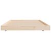 vidaXL Cadre de lit sans matelas 90x190 cm bois de pin massif