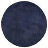 vidaXL Tapis shaggy &agrave; poils longs NAVARRA bleu marine 160x160 cm