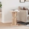 vidaXL Table basse Naturel 39,5 x 39,5 x 53,5 cm Bois massif en pin
