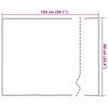 vidaXL Film Miroir Auto-adh&eacute;sif 90 x 150 cm 2 pcs Argent&eacute; PET