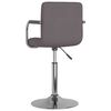 vidaXL Tabouret de bar Taupe Tissu