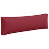 vidaXL Coussins de palette lot de 3 rouge bordeaux tissu