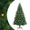 vidaXL Sapin de No&euml;l artificiel Vert 240 cm PVC, Acier et Plastique