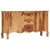vidaXL Buffet 145x40x80 cm Bois solide