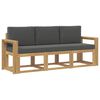 vidaXL Ensemble de canap&eacute;s d'ext&eacute;rieur 3 pc