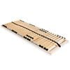 vidaXL Sommier &agrave; lattes sans matelas avec 28 lattes 7 zones 70x200 cm