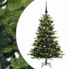 vidaXL Sapin de No&euml;l artificiel avec boules 150 cm 150 LED Blanc chaud
