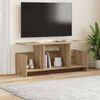 vidaXL Meuble TV Ch&ecirc;ne artisanal 102 x 35 x 45 cm Bois d'ing&eacute;nierie