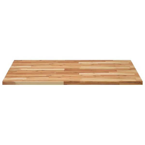 vidaXL Dessus de table carr&eacute; 80x80x2 cm bois massif d'acacia