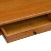 vidaXL Table console 110x30x75 cm Bois d'acajou massif