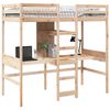 vidaXL Cadre de lit superpos&eacute; sans matelas 75x190cm bois de pin massif