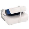 vidaXL Si&egrave;ges de bateau pliables lot de 2 &agrave; dossier haut 44x38x55 cm