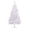 vidaXL Sapin de No&euml;l Artificiel &agrave; Branches Articul&eacute;es Blanc 180 cm